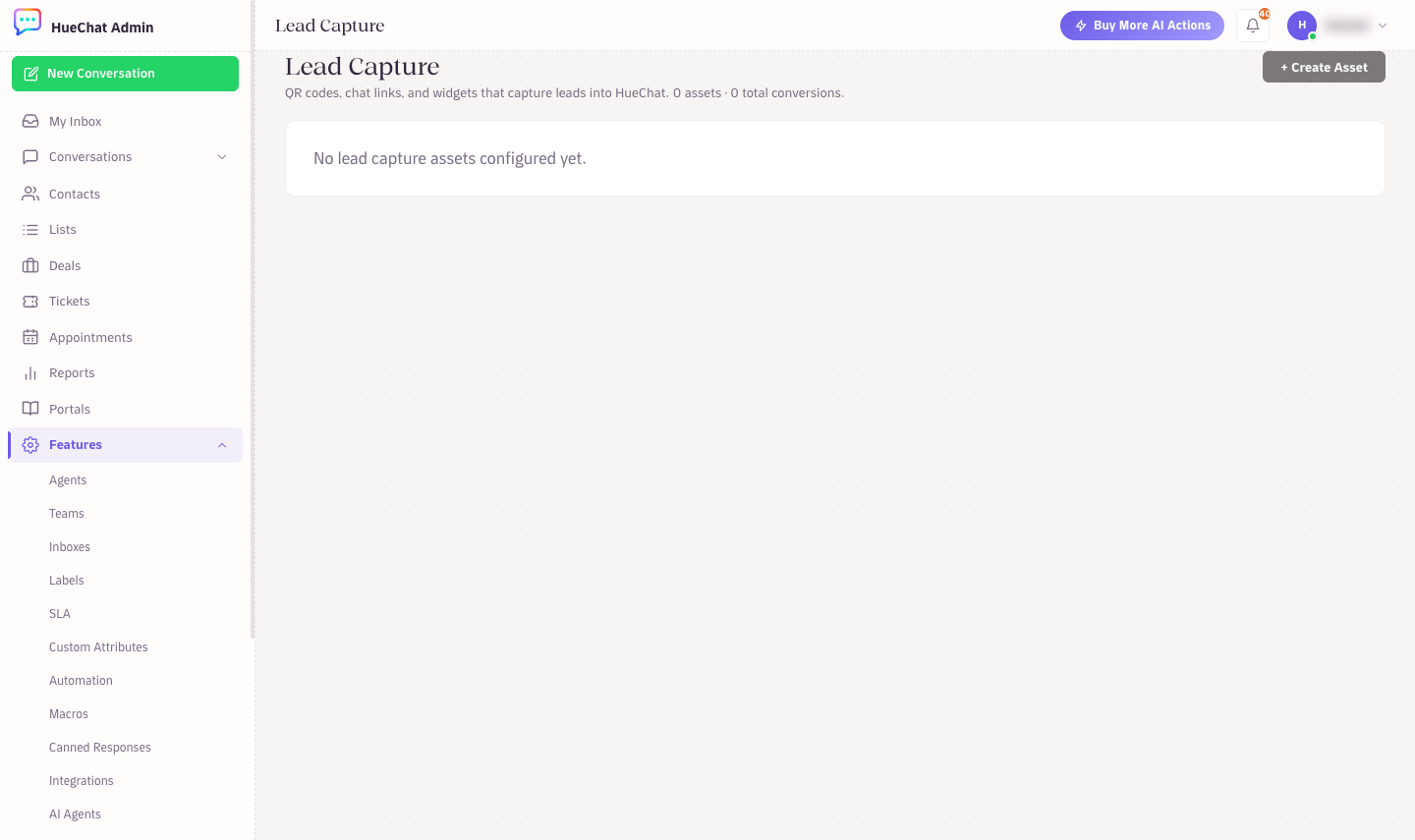 Lead Capture: QR codes, chat links and widgets